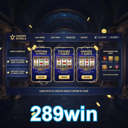 Tela de app PWA leve para jogos de cassino e slots